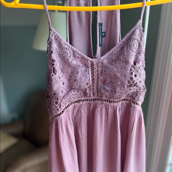 Kendal & Kylie halter/tank top sz S color is lilac/mauve - Picture 8 of 8
